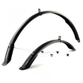 SET OF BICYCLE MUDGUARDS 28" WIDTH 45mm