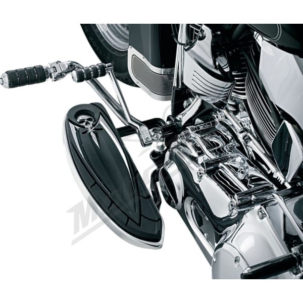 KURYAKYN Driver and Passenger Floorboard Covers Harley Davidson FLD / FLHR / FLHS / FLHX / FLTRX 1340/1923 83-24 