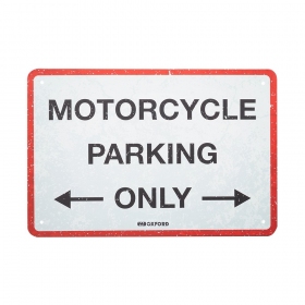 Oxford Garage Metal Sign: PARKING