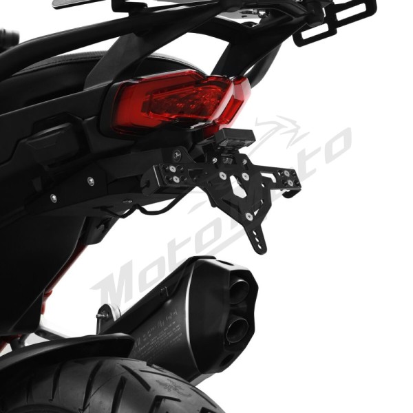 ZIEGER PRO D tipo valstybinio numerio laikiklis Ducati Multistrada / Harley Davidson FXDC 1200-1584 12-23