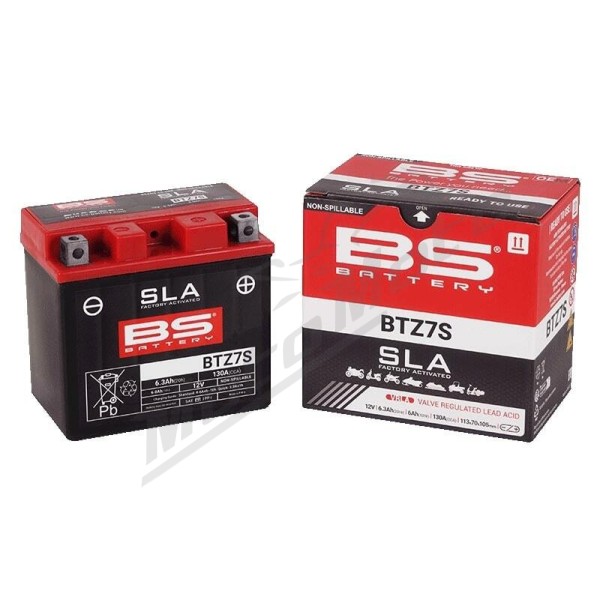 BS BATTERY SLA Battery Maintenance Free Factory Activated - BTZ7S (FA)
