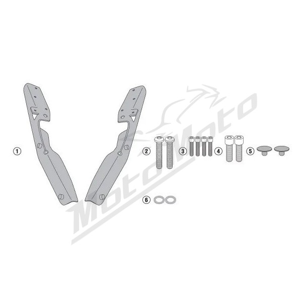 GIVI SPEC. Rear Rack Honda ADV / NSS 125-350cc 19-22