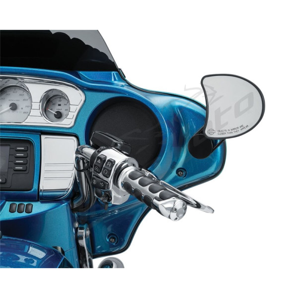 KURYAKIN Veidrodėlių perkėlimo laikiklis Harley Davidson FLHXST / FLHX LT / FLHX 1750-1977 21-26