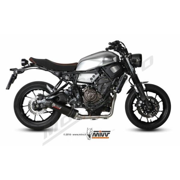 MIVV Oval Full Exhaust System Yamaha XSR 700 16-21