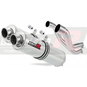 Exhausts kit Dominator ROUND APRILIA Pegaso 650 Strada 2005-2006