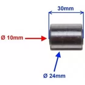 Metal / rubber bushing 24x10x30