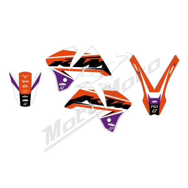 BLACKBIRD RACING Dream 5 Graphic Kit KTM EXC / EXC-G 125-525cc 01-02