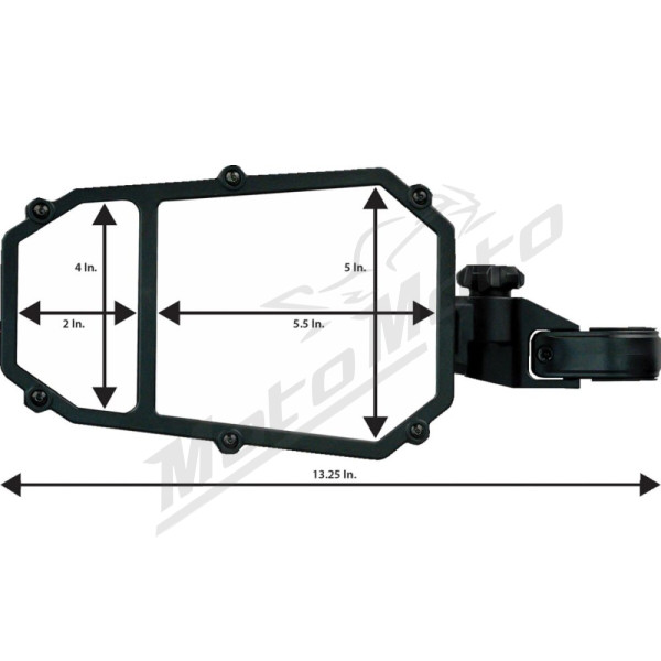 MOOSE OFFROAD Šoninio vaizdo veidrodis Aeon / Arctic Cat / Can-Am 250-1200cc 10-25