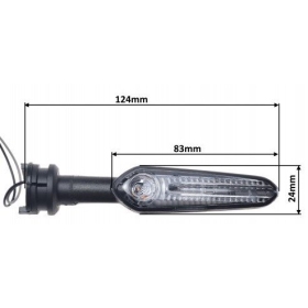 REAR TURN SIGNAL LIGHT YAMAHA MT03 MT25 2020-2024 2 PCS