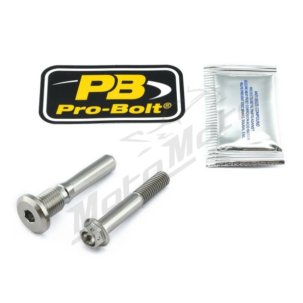PRO BOLT Titanium Brake Caliper Mount Kit Honda / Suzuki 650-1000cc 14-21