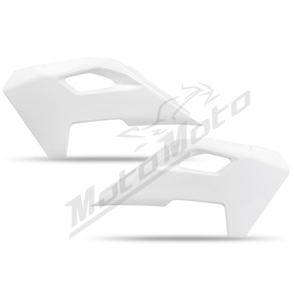 UFO White Radiator Covers For Husqvarna FC / FE / FX / TC / TE / TX 125-501cc 23-25