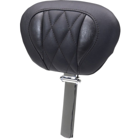 MUSTANG Deluxe Touring Driver Backrest Harley Davidson FLHX / FLHXSE / FLTRX / FLTRXSE / FLTRXSTSE 1923-1977 23-26