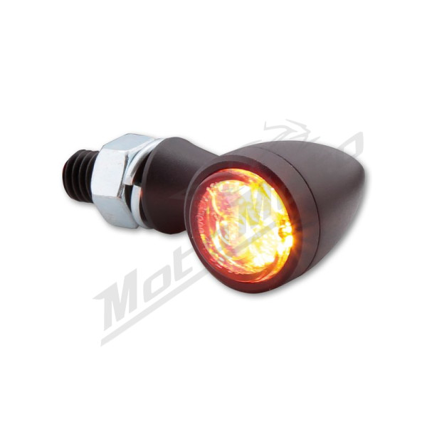 HIGHSIDER Smart Sixteen Bullet Universal Rear Turn Signals Smoked