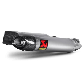 Akrapovic Slip-On Line (Titanium) Aprilia SHIVER 750 2010-16