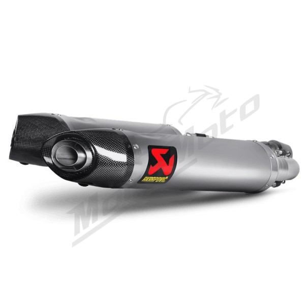 Akrapovic Slip-On Line (Titanium) Aprilia SHIVER 750 2010-16