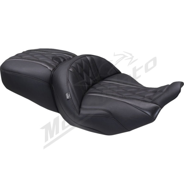 MUSTANG Deluxe Touring sėdynė Harley Davidson FLHX / FLHXL / FLHXSE / FLTRX / FLTRXSE / FLTRXSTSE 1923-1977 23-26