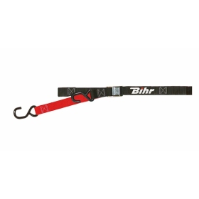 MaxTuned Bicolor Loop Straps Black/Red 1,95m x 38mm 2pcs