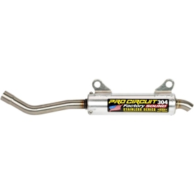 PRO CIRCUIT 304 Silencer Stainless Steel/Aluminum Honda CR 250R 1988