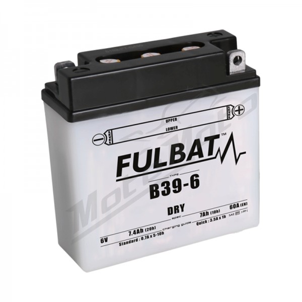 FULBAT Battery 7 Ah 60 6V B39-6