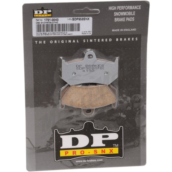 DP BRAKES SDP Pro-SNX HH+ Sintered Brake Pads Lynx / Ski-Doo / Yamaha 600-1000cc 04-22