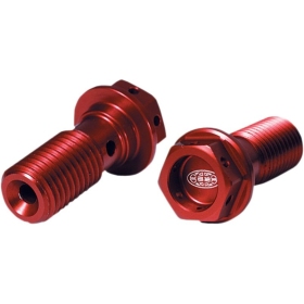 PRO CIRCUIT Banjo Bolt Washer Kit Red 2pcs  M10x1.25mm