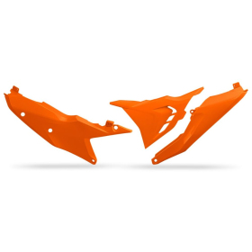 UFO Orange Air Box Covers For KTM EXC / EXC-F / SX / SX-F 125-500cc 23-25