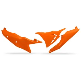 UFO Orange Air Box Covers For KTM EXC / EXC-F / SX / SX-F 125-500cc 23-25