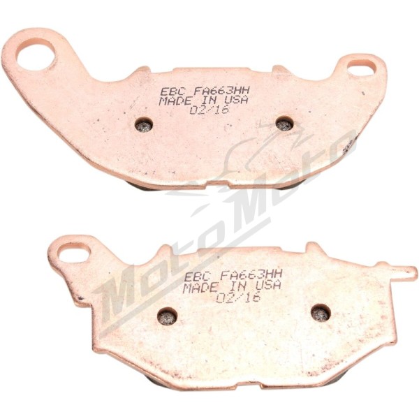 EBC Sintered "HH" Brake Pads YAMAHA YZF-R3 / MT-3 300cc 15-22