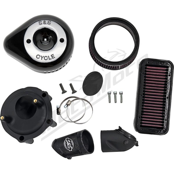 S&S CYCLE Stealth Air Cleaner Kit with Cover Indian Challenger / Pursuit 1768cc 20-26