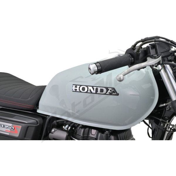 DAYTONA "RING" Handlebar Ends CNC Chrome 14-19mm