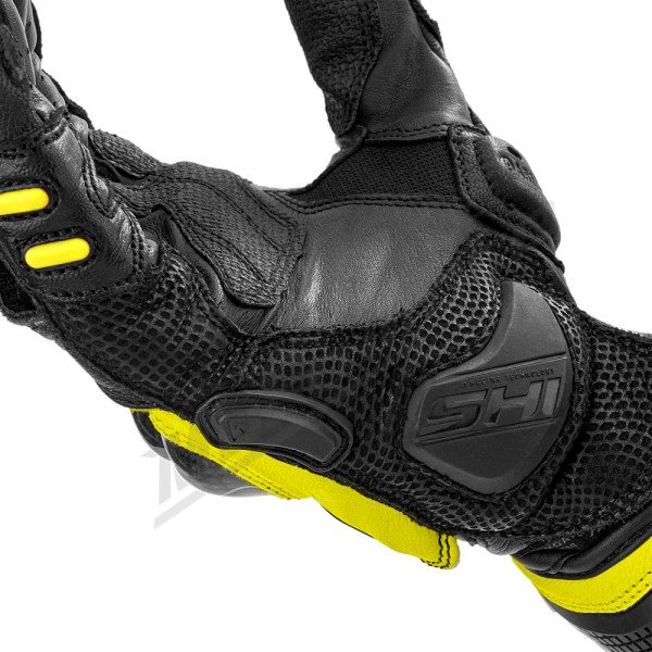 Shima RS-3 Men Leather Gloves Black / Yellow
