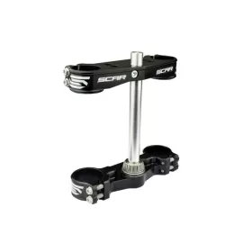 SCAR Triple Clamp Black GAS GAS MC 65 21-23/HUSQVARNA TC 65 21-23/KTM SX 65 21-23