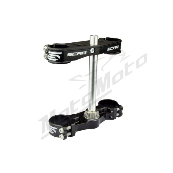 SCAR Triple Clamp Black GAS GAS MC 65 21-23/HUSQVARNA TC 65 21-23/KTM SX 65 21-23