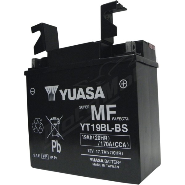 YUASA AGM Maintenance-Free Battery MF YT19BL-BS 12V 17,7 Ah