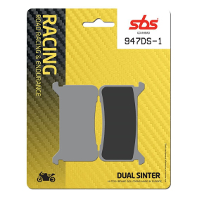 SBS DS Racing Dual Sintered Brake Pads Honda CBR 600-1000cc 17-25
