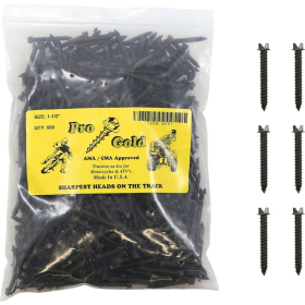GOLD SCREWS Pro Gold Varžtai 38,1 mm 500vnt.