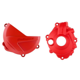 Polisport set of shields for clutch, alternator and water pump Honda CRF 250 18-23