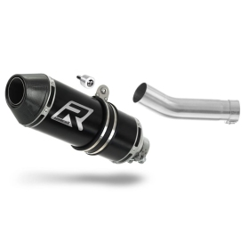 Triumph STREET TRIPLE 675 R / S / RS 2013-2016 Dominator Exhaust Silencer Muffler HP3 BLACK + dB killer