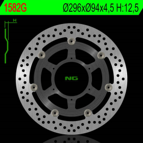 NG Front Brake Disc 296X94X4,5mm Honda CB / CBR / VTX 600-1800cc 01-10