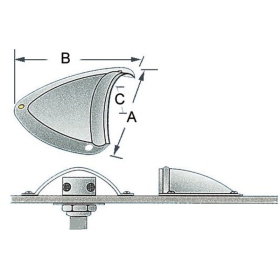 Osculati S.S thru hull protection large