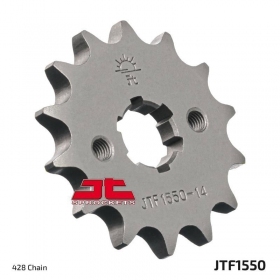 Front sprocket JTF1550 RIEJU / YAMAHA MT / WR / YZF R125 / DT 125 4T