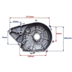 Engine crankcase cover left side CHINESE ATV / CROSS LF120 4T