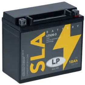 Landport battery YTX20-3 (MS LTX20-3) (YB18L-A/YTX20L-BS) 12V 18AH