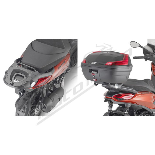 Givi Rear Rack specific for Monolock top case Piaggio Beverly 300-400cc 2021