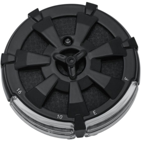 KURYAKYN Alley Cat LED Fuel and Battery Gauge Harley Davidson FLD / FLFB / FLHR / FLRT / FXDB / FXDF / FXR / FXS 1340/1868 88-24