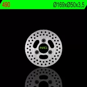 NG BRAKES 490 fiksuotas stabdžių diskas KAWASAKI KEF / KSF 250-300 95-03