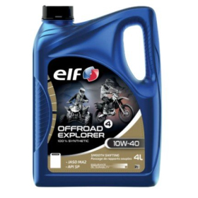 ELF Off-Road 4 Explorer 10W-40 SYN Oil 4T 4L