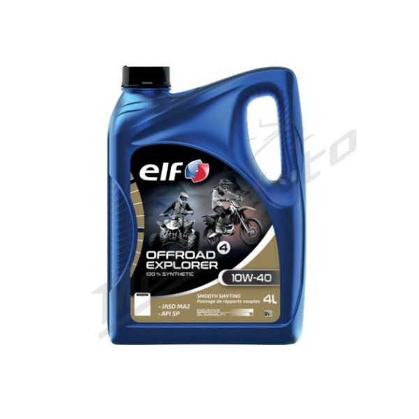 ELF Off-Road 4 Explorer 10W-40 SYN Oil 4T 4L