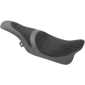 DRAG SPECIALTIES Caballero 2-Up Vinyl Sėdynė Harley Davidson FLHR / FLHRC / FLHRXS / FLHT / FLHTC / FLHTCU / FLHTCUL / FLHTCUTG / FLHTK / FLHTKL 1584-1923 08-24