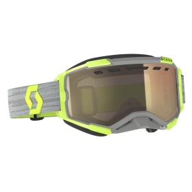 Scott Goggle Fury LS Snow Cross grey/yellow light sensitive
